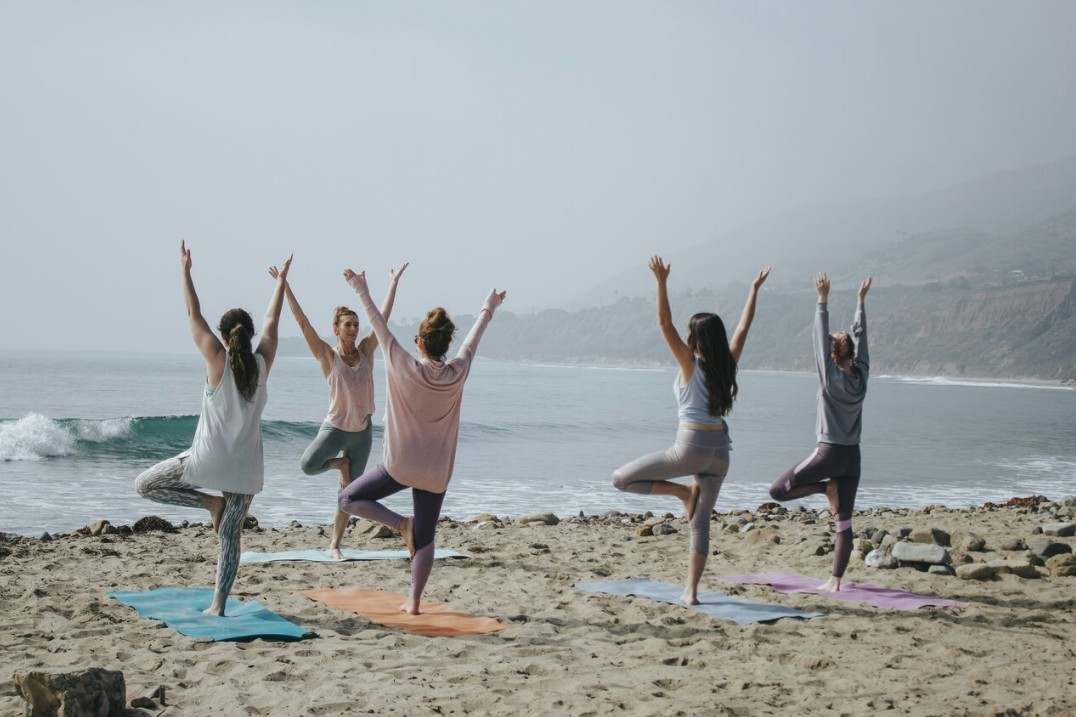 Vinyasa class